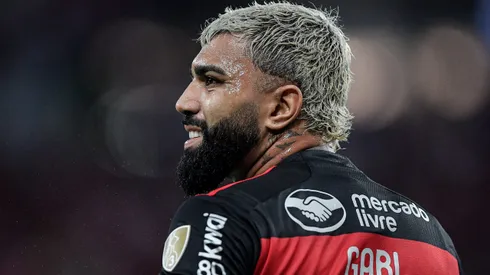 Gabigol durante confronto contra o Bolivar na Libertadores de 2024.