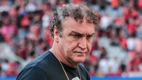 Cuca tecnico do Athletico-PR durante partida contra o Internacional no estadio Arena da Baixada pelo campeonato Brasileiro A 2024. Robson Mafra/AGIF