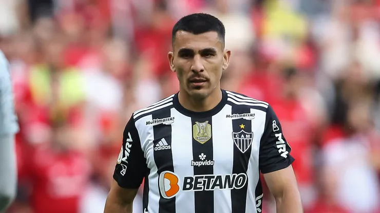 Junior Alonso jogando no Galo em 2023