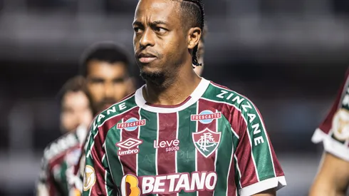 Keno durante confronto contra o Santos no Campeonato Brasileiro de 2023.