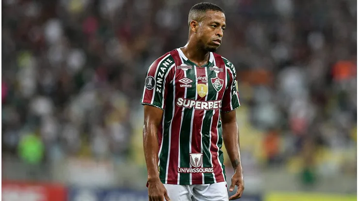 Keno durante confronto contra o Cerro Porteño na Libertadores de 2024.