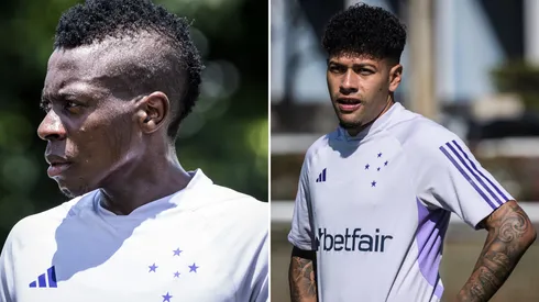 Fotos: Gustavo Aleixo/Cruzeiro – Palacios e Machado em treinamento do Cruzeiro.