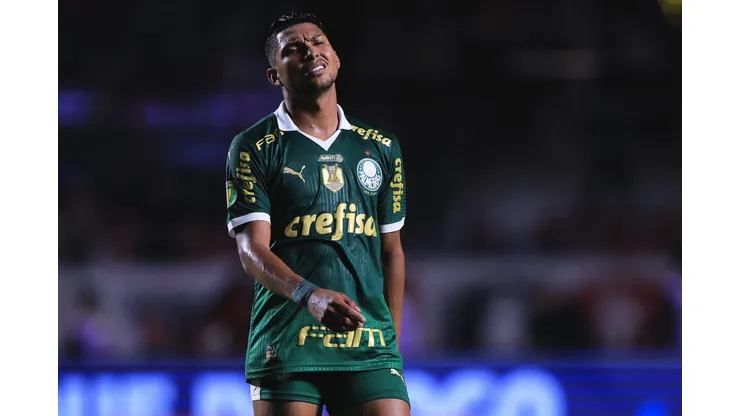 Rony durante confronto contra o São Paulo no Campeonato Paulista de 2024.