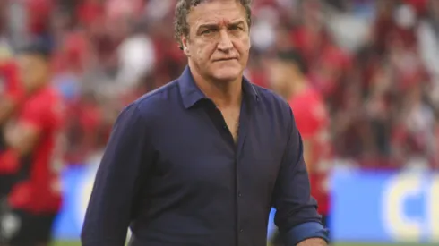 Cuca durante confronto contra o Vasco no Campeonato Brasileiro de 2024.