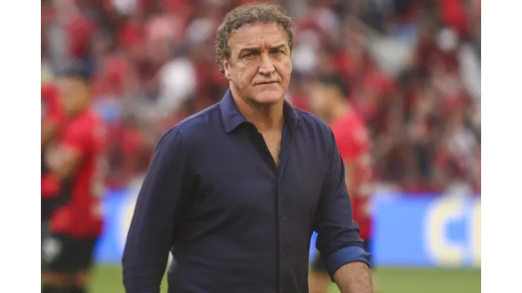 Cuca durante confronto contra o Vasco no Campeonato Brasileiro de 2024.