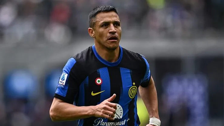Alexis Sanchez atacante da Inter de Milão