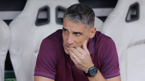 Vojvoda tecnico do Fortaleza durante partida contra o Botafogo no estadio Arena Castelao pelo campeonato Brasileiro A 2024. Lucas Emanuel/AGIF