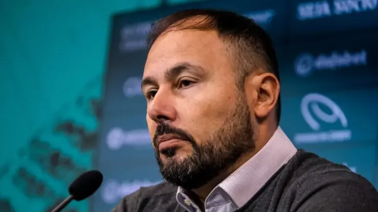 O CEO do Coritiba, Carlos Amodeo. Gabriel Thá/CFC