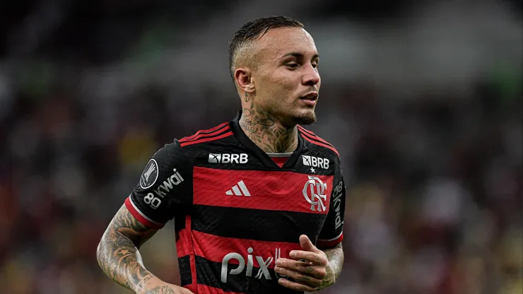 Everton Cebolinha vem sendo um dos destaques do Flamengo - Foto: Thiago Ribeiro/AGIF