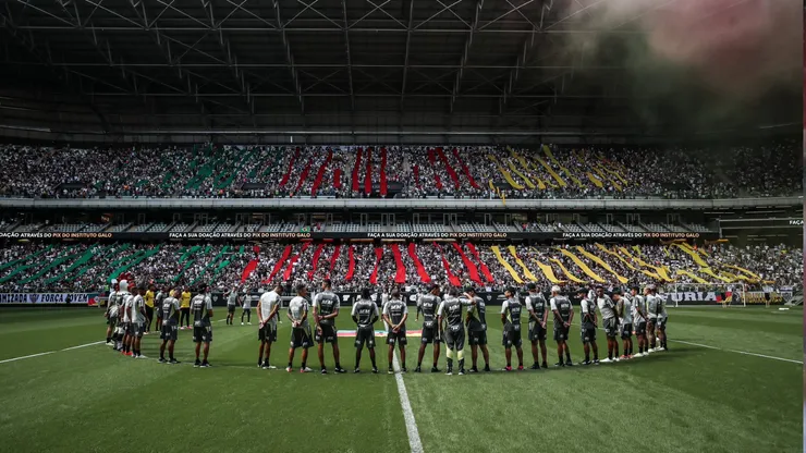 Torcida do Atlético-MG deu aula de solidariedade - Foto: Divulgação/Atlético Mineiro