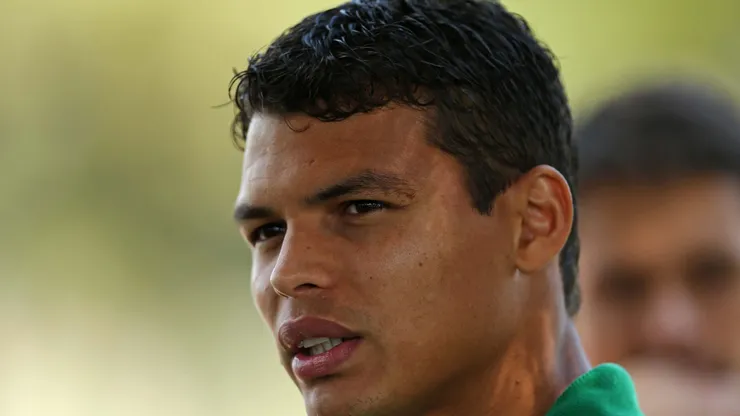 Thiago Silva voltou para o Fluminense.