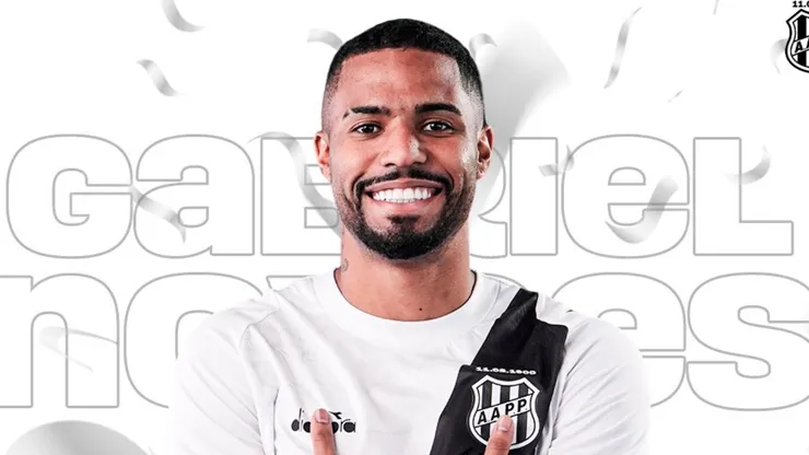 Gabriel Novaes, jogador da Ponte Preta. Reprodução/Ponte Preta