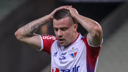 Kayzer jogador do Fortaleza durante partida contra o Caucaia no estadio Arena Castelao pelo campeonato Cearense 2022. Lucas Emanuel/AGIF