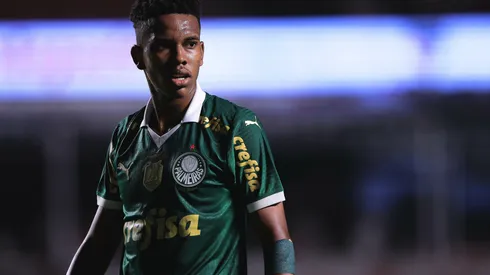 Estêvão vira assunto no Palmeiras. Foto: Ettore Chiereguini/AGIF