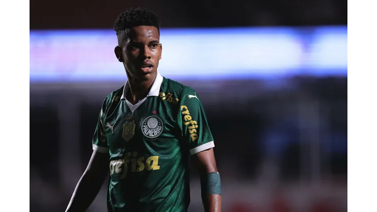 Estêvão vira assunto no Palmeiras. Foto: Ettore Chiereguini/AGIF