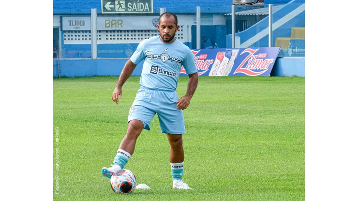 Foto: Jorge Luís Totti/Paysandu - Edinho em treinamento do Paysandu.