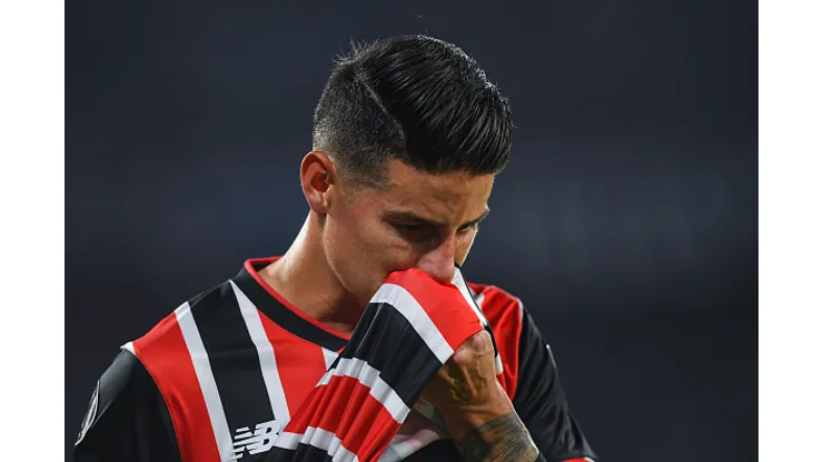 James Rodríguez jogador do São Paulo