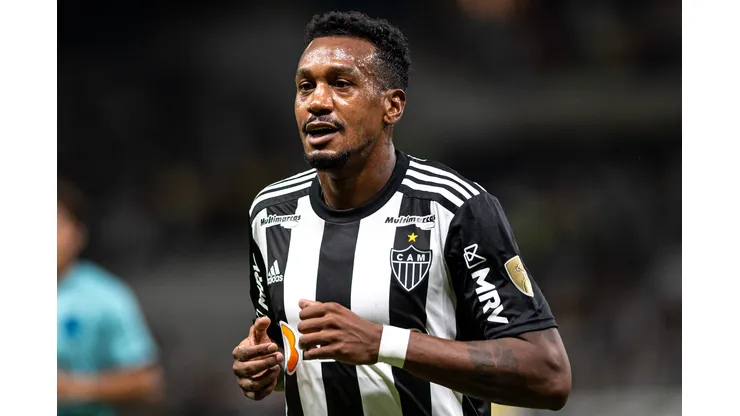 Edenilson, ex- jogador do Atletico-MG durante partida contra o Carabobo no estadio Mineirao pelo campeonato Libertadores 2023. Meia já é criticado no Imortal. Foto: Alessandra Torres/AGIF