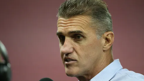 Vagner Mancini tecnico do Ceara durante a partida contra o Sport na Arena de Pernambuco, pela copa do nordeste 2024, nesta quarta-feira (10). Marlon Costa/AGIF