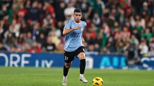 Jogador do Uruguai em ação (Aflo Co. Ltd. / Alamy Stock Photo)