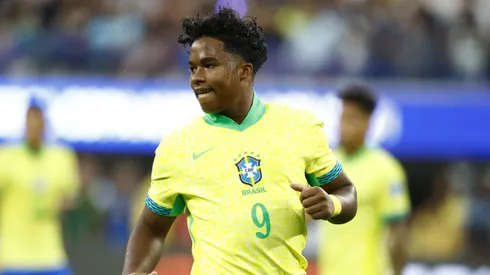Dorival quer mudança e pode colocar Endrick de titular contra a Colômbia (Photo by Ronald Martinez/Getty Images)