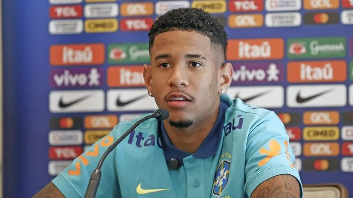 Savinho, atacante da Seleção. Foto: Rafael Ribeiro/Flickr Oficial CBF