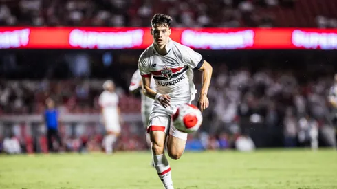 Bobadilla durante confronto contra o Santos no Campeonato Paulista 2024.