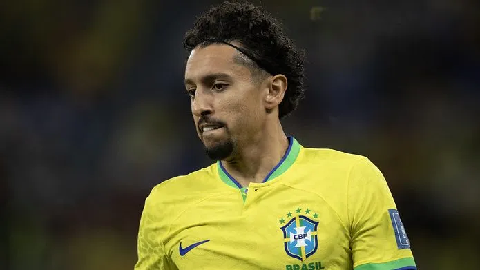 Marquinhos, zagueiro da Seleção Brasileira. Lucas Figueiredo/CBF
