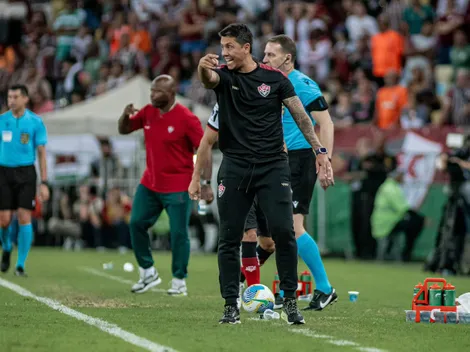 Carpini faz ‘exigência’ ao Vitória após triunfo sobre o Fluminense