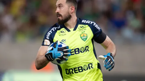 Walter durante confronto contra o Palmeiras no Brasileirão de 2023.