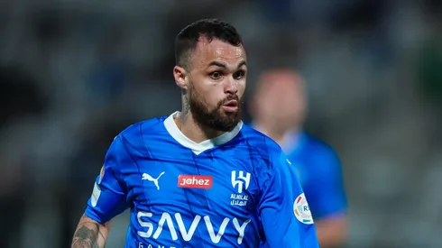 Michael durante partida pelo Al Hilal