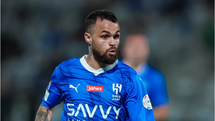 Michael durante partida pelo Al Hilal