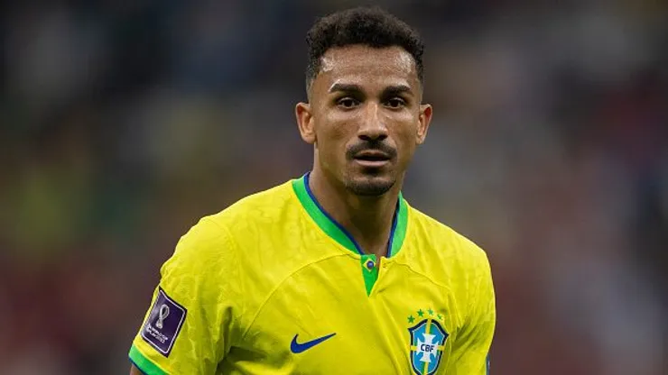 LUSAIL CITY, QATAR - NOVEMBER 24: Danilo of Brazil during the FIFA World Cup Qatar 2022 Group G match between Brazil and Serbia at Lusail Stadium on November 24, 2022 in Lusail City, Qatar. (Photo by Visionhaus/Getty Images)