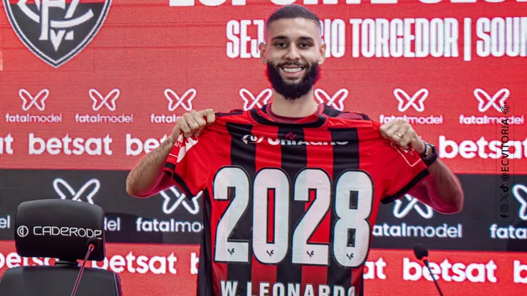 Zagueiro está assegurado no Barradão até 2028. Foto: Victor Ferreira/ECVitória
