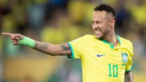 Neymar, jogador da Seleção Brasileira.