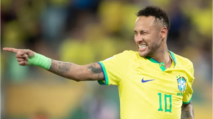 Neymar, jogador da Seleção Brasileira.