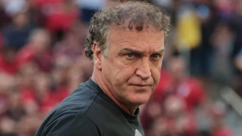 Cuca ex-técnico do Athletico-PR durante partida contra o Corinthians na Arena da Baixada pelo campeonato Brasileiro A 2024.
