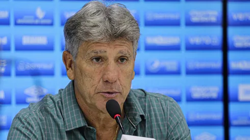Renato Gaucho tecnico do Gremio durante coletiva de imprensa apo partida contra o Operario no estadio Germano Kruger pelo campeonato Copa Do Brasil 2024. Treinador é pedido pelo adversário carioca.