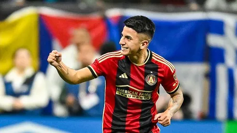 Thiago Almada atuando no Atlanta United em 2024