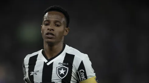 Tche Tche jogador do Botafogo durante partida contra o Athletico-PR no estadio Engenhao pelo campeonato Brasileiro A 2024.