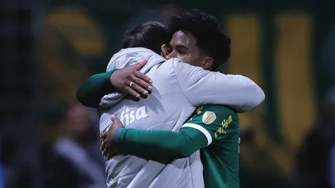 Endrick citou Abel Ferreira em coletiva - Foto: Ettore Chiereguini/AGIF