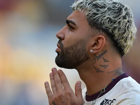 Decisão de Gabigol com Flamengo empolga a torcida do Palmeiras