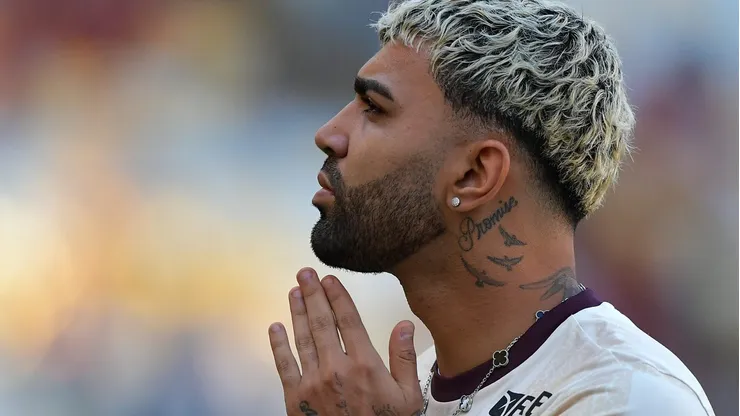 Gabriel Barbosa, jogador do Flamengo.
