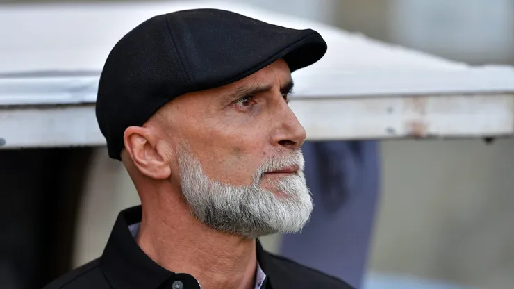 Alvaro Pacheco tecnico do Vasco durante partida contra o Flamengo no estadio Maracana pelo campeonato Brasileiro A 2024. Comandante deve deixar o time brasileiro.