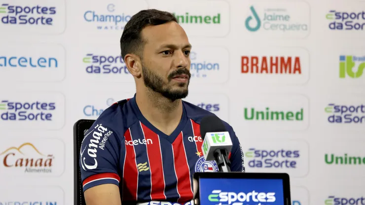 Yago Felipe pode fechar com o Vitória (Imagem: Felipe Oliveira / EC Bahia)
