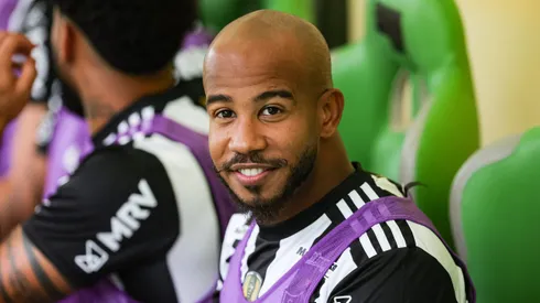 Patrick jogador do Atletico-MG durante partida contra o Caldense no estadio Independencia pelo campeonato Mineiro 2023. Meia pode chegar ao Leão