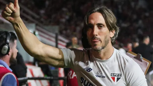 Luis Zubeldía, treinador do São Paulo.