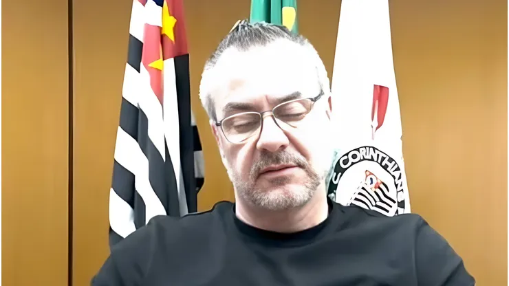 Sergio Moura e manifestou sobre acusações de supostas irregularidades na negociação com a VaideBet. Foto: Reprodução Meu Timão