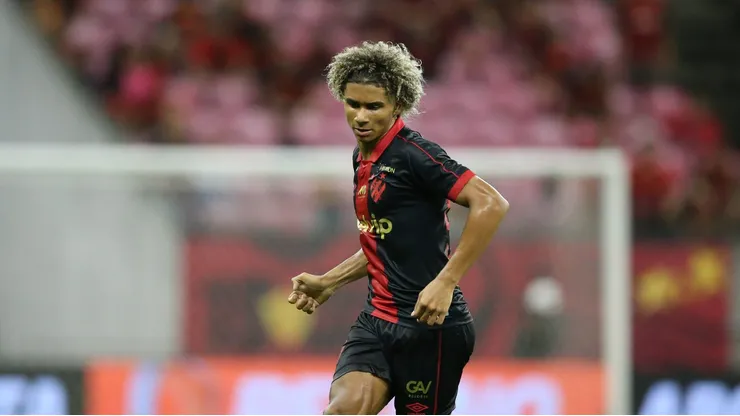 Pedro Lima jogador do Sport durante a partida contra o Juazeirense na Arena de Pernambuco, pela copa do nordeste 2024, nesta quarta-feira (27).