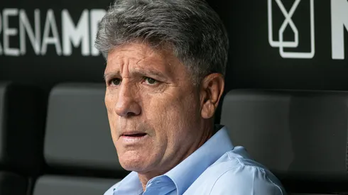 Renato Gaucho tecnico do Gremio durante partida contra o Atletico-MG no estadio Arena MRV pelo campeonato Brasileiro A 2023.